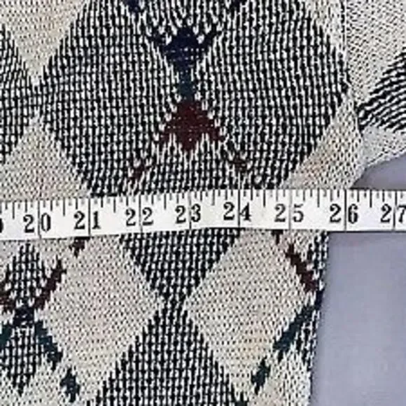 Vintage Jantzen Men’s Size Large Pullover Sweater Geometric Grandpa Made In USA - Picture 6 of 7